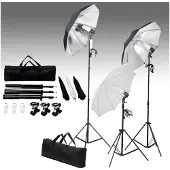 vidaXL Kit de studio photo avec ensemble d'éclairage et toile de fond