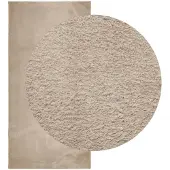 vidaXL Tapis HUARTE à poils courts doux et lavable sable 100x200 cm