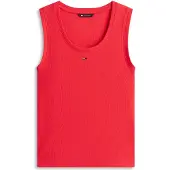 Tommy Hilfiger Dw0dw20673 Sleeveless Top Rouge M Femme