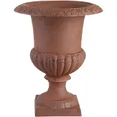 Esschert Design Vase Médicis En Fonte 25 Cm