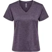 Only Play T-shirt fonctionnel 'ONPCore' violet chiné