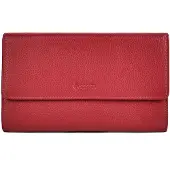 Esquire porte-monnaie Primavera Wallet Red rouge
