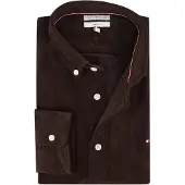 Tommy Hilfiger Chemise brun foncé