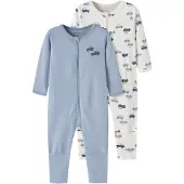 Name it Pyjama écru / bleu marine / bleu pastel / bleu clair