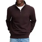 Superdry Sweat à Demi-zip Essential Serif Logo