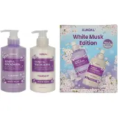 Kundal Shampoing Honey & Macadamia, formule enrichie, 2 flacons de 500 ml