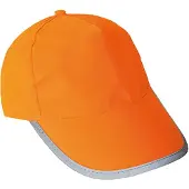 Korntex Unisexe, Casquette, Casquette Hi-Vis Basic, Orange, (Taille unique)