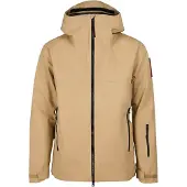 The Mountain Studio - Veste de ski imperméable et respirante - 3L Rugged Ripstop Shell Jacket Kelp - Taille L - Marron