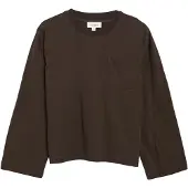 s.Oliver T-shirt brun foncé