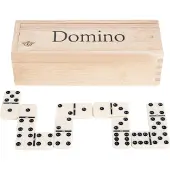 Engelhart Jeu de dominos en bois Double 6 - emballé