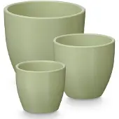 Usorteret Pot De Fleur Zestaw Okrgych Doniczek à14, 17, 22 Cm