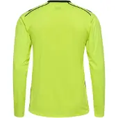 Hummel Maillot Hmlreferee à manches longues - jaune fluo, taille : S