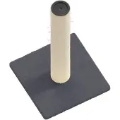 vidaXL Colonne griffoir crème 22x22x45 cm
