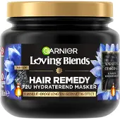 Garnier Masque capillaire au charbon magnétique Loving Blends, 340 ml