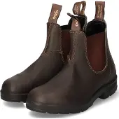 Blundstone 500 Femmes cuir côté élastique Bottines Marron foncé - 7,5 UK / Marron foncé