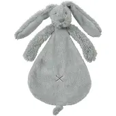 Happy horse Peluche Lapin gris Richie en tissu de câlin - - 25 cm - Mixte - Bébé