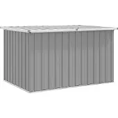 vidaXL Gartenbox Grau 149 x 99 x 93 cm