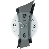 AMS Horloge murale à quartz , mouvement à quartz, 23x43x6cm, 9400