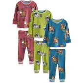 Next Pyjama 'Snuggle' bleu / marron / kiwi / rouge