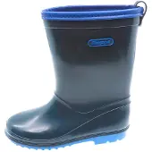 Beppi Bottes en caoutchouc bleu