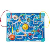 Hape Labyrinthe spatial et tableau Tangram 2 en 1