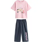 Next Pyjama 'K-Pop Demon Hunters' bleu marine / rose