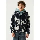 Garcia U263470 Full Zip Sweatshirt Noir 12-13 Years Garçon