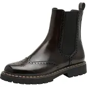 Tamaris Chelsea Boots brun foncé