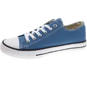 Beppi Chaussure à lacets 'Canvas Shoe' bleu