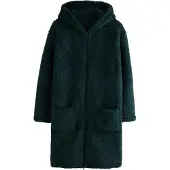 Next Peignoir long vert foncé