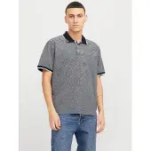 Jack & Jones T-Shirt 'JPRBLualves' marine / blanc