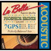 La Bella 7GPS Phosphor Bronze Cordes de guitares acoustiques