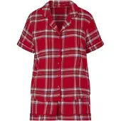 Hunkemoller Pyjama rouge / blanc