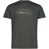 CMP 39t7527 Short Sleeve T-shirt Gris S Homme
