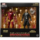 Hasbro Pack De Figurines Marvel Iron Man (extremis) &amp; Mandarin