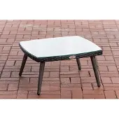 CLP Tisch Ameland, plateau en rotin tressé plat, 35 cm