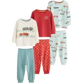 Next Pyjama crème / bleu clair / rouge