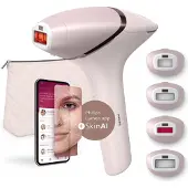Philips Épilateur BRI976/00 IPL à impulsions intenses pour poils clairs, rose