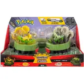 Jazwares Pokémon Battle Disc : Confrontation Pikachu vs. Larvitar