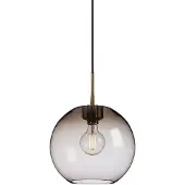 BELID Gloria Pendant Lamp Ø 32 cm | Brass|Smoked Glass