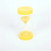 TickiT COLOURBRIGHT SAND TIMER 3 MINUTES JAUNE