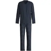 Calida Pyjama long bleu / saphir