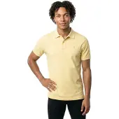 Hackett London pour homme. HM5600093 Polo piqué slim jaune (XL), Casuel, Coton, Manche courte