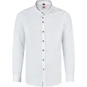 Spieth & Wensky Chemise folklorique 'Kreuth' gris