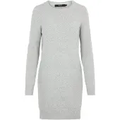 Vero Moda Robe 'VMDoffy' gris clair