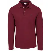 Mcgregor Classic Polo Manches Longues Burgundy Bordeaux Rouge taille 3XL