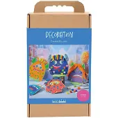 Creativ Company Décoration Hobbyset - 8 Monstres
