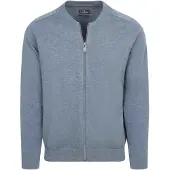 Casa Moda Vestes en maille bleu marine