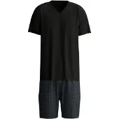 Calida Pyjama court 'Relax Streamline' noir