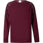 Adidas Originals T-Shirt 'A6' bordeaux / bourgogne / noir